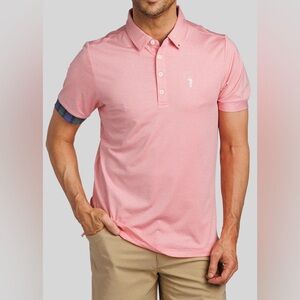 William Murray Signature Men’s Polo Heather Pink